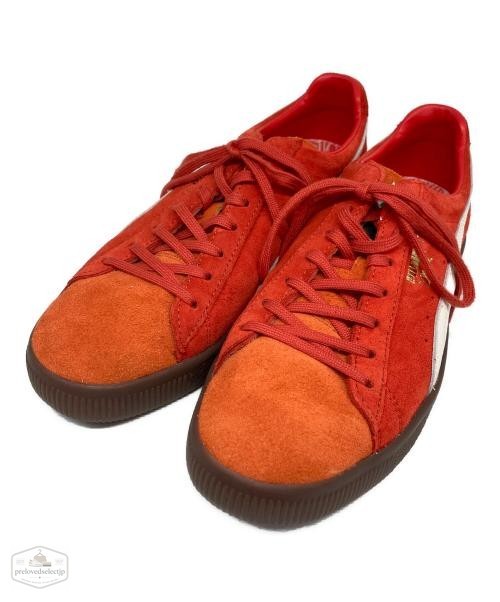 PUMA Clyde MIJ OJ Men’s Suede Sneakers Red Size 26cm (US 9)