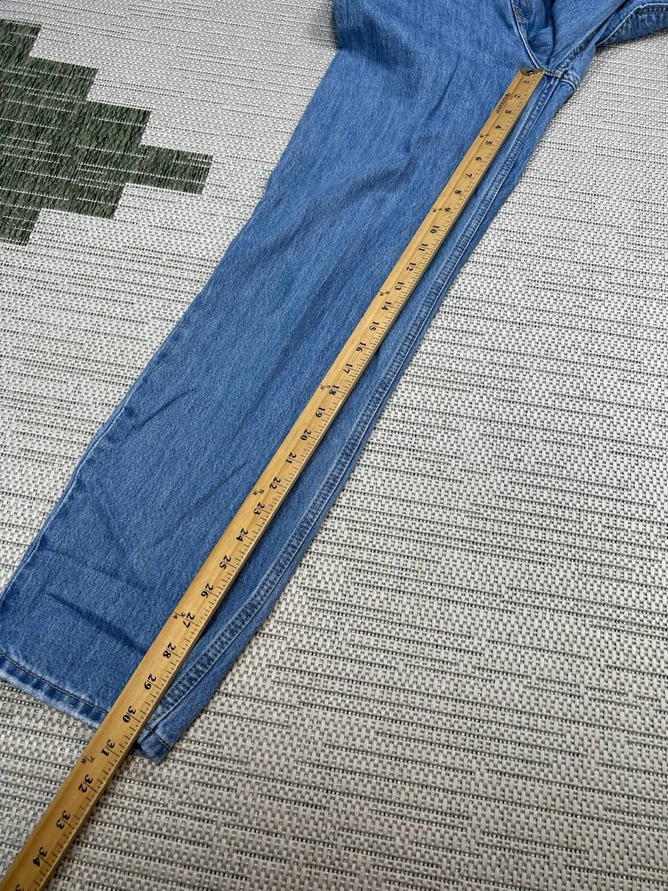 Levis Low Pro Straight Leg Authentic Jeans Womens 28 Blue Denim Cotton 28×30