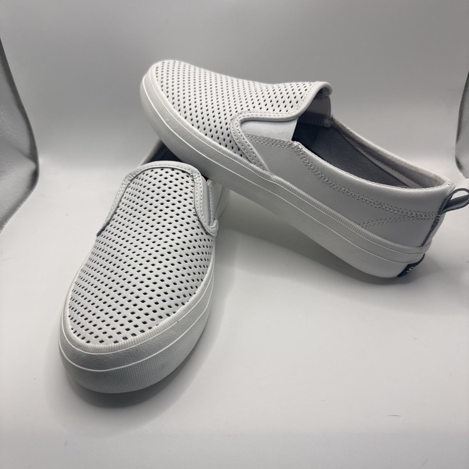 Sperry Women’s Crest Twin WM-100 White/Blanc Sz. 5.5 NIB