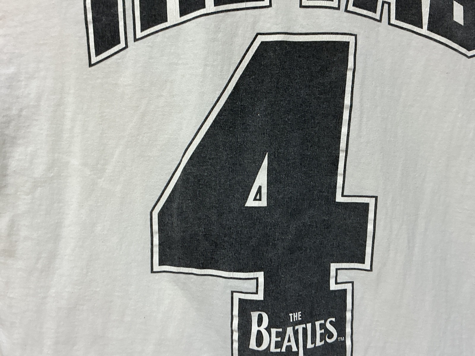 The Beatles Fab 4 Vintage Shirt 1990 XL Baseball Style Free Shipping returns