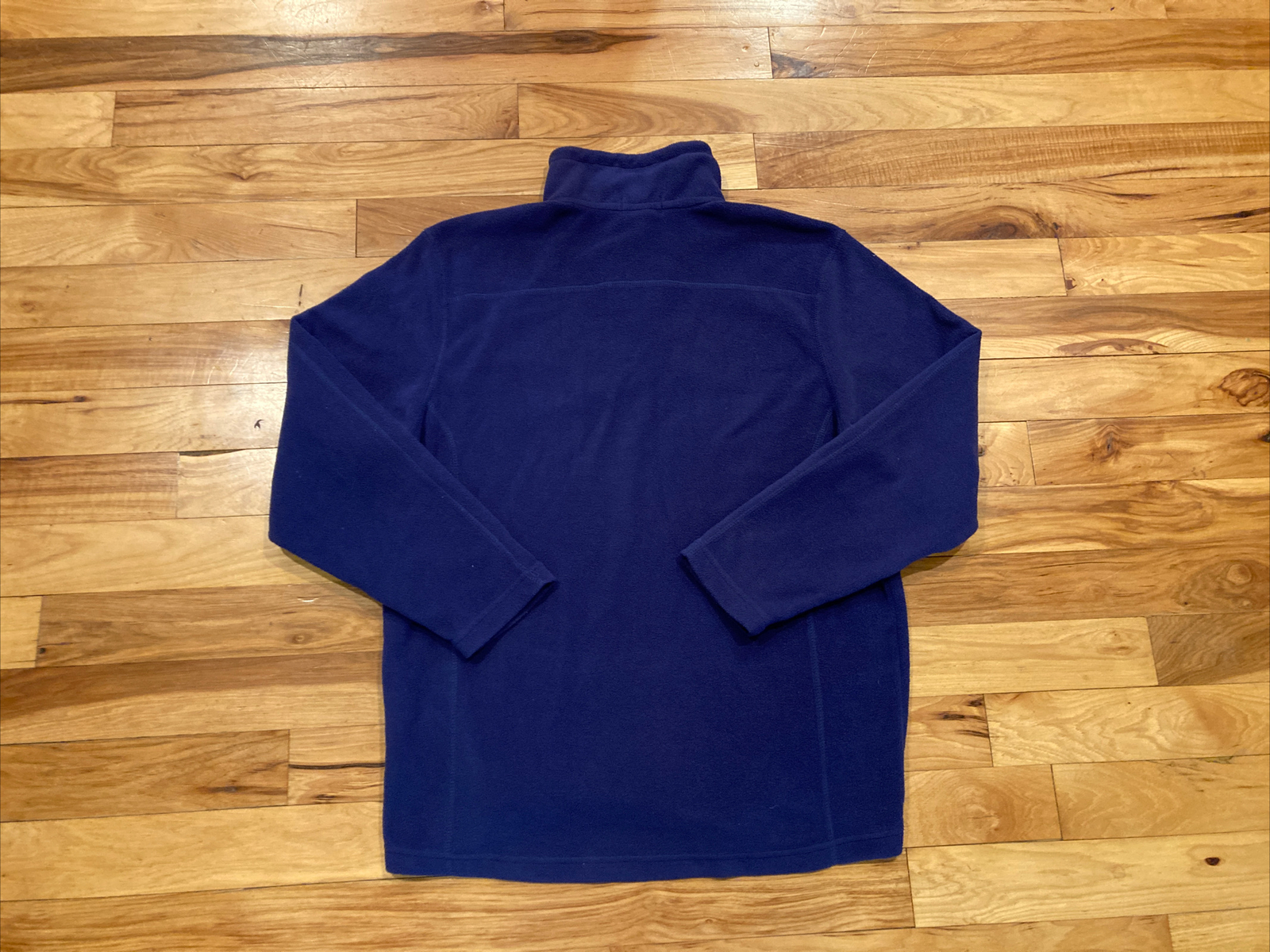 Southern Lure Blue 1/4 Zip Fishing Pullover Fleece Sweater Jacket Men’s Large