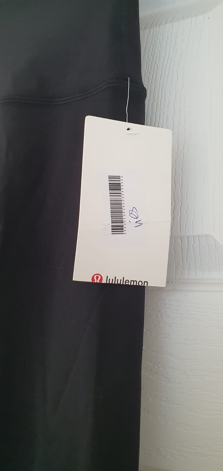 lululemon Align HR Pant 25″ Scallop Leggings Black US 0/UK 4 High Rise Pockets