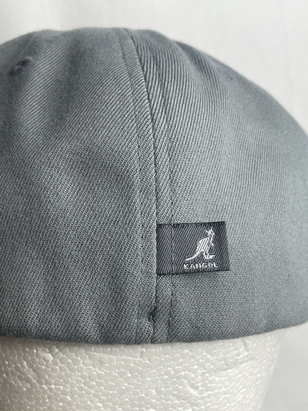 Vintage Kangol Blue Wool Blend Flexfit Baseball Cap Solid Gray Flexfit Size L/XL