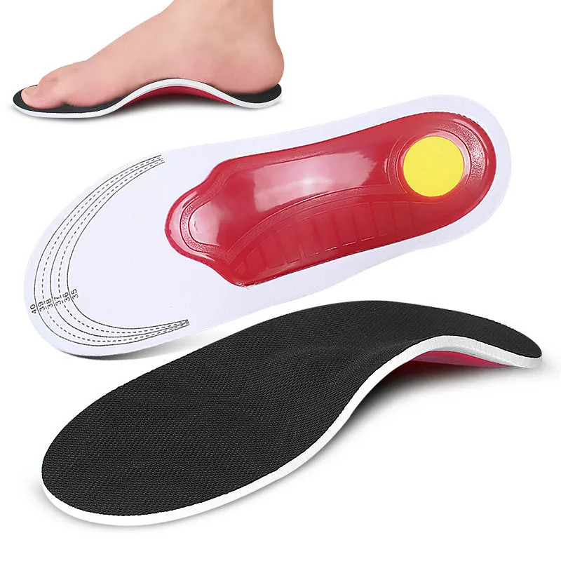 Correction Foot Pain Relief OX Leg Inner Sole for Shoes Arch Support Insole for