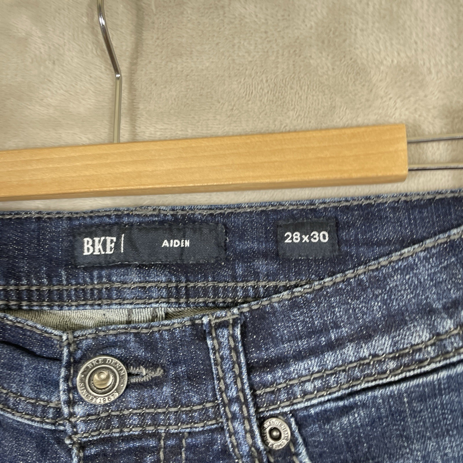 Buckle BKE Aiden Bootcut Jeans Stretch Denim 28×30 (hemmed 28×27) Mens Pants