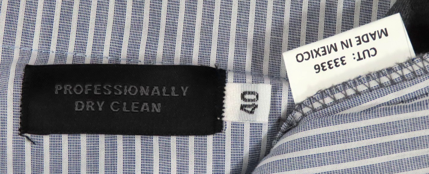 Morris & King NWT100% Combed Cotton Medium Gray Trousers Size 40