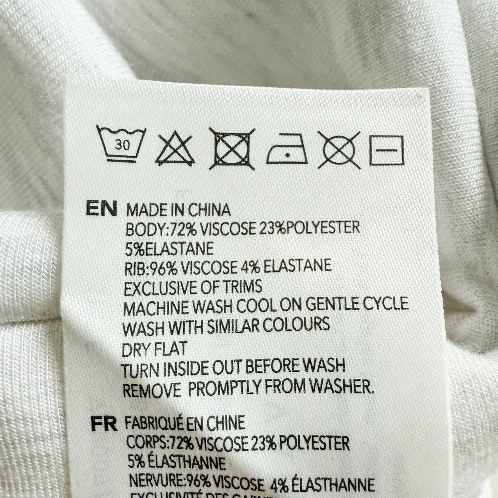 VARLEY DoubleSoft Betsy Cowl Sweatshirt Pullover – Ivory Marl, XS Extra Small