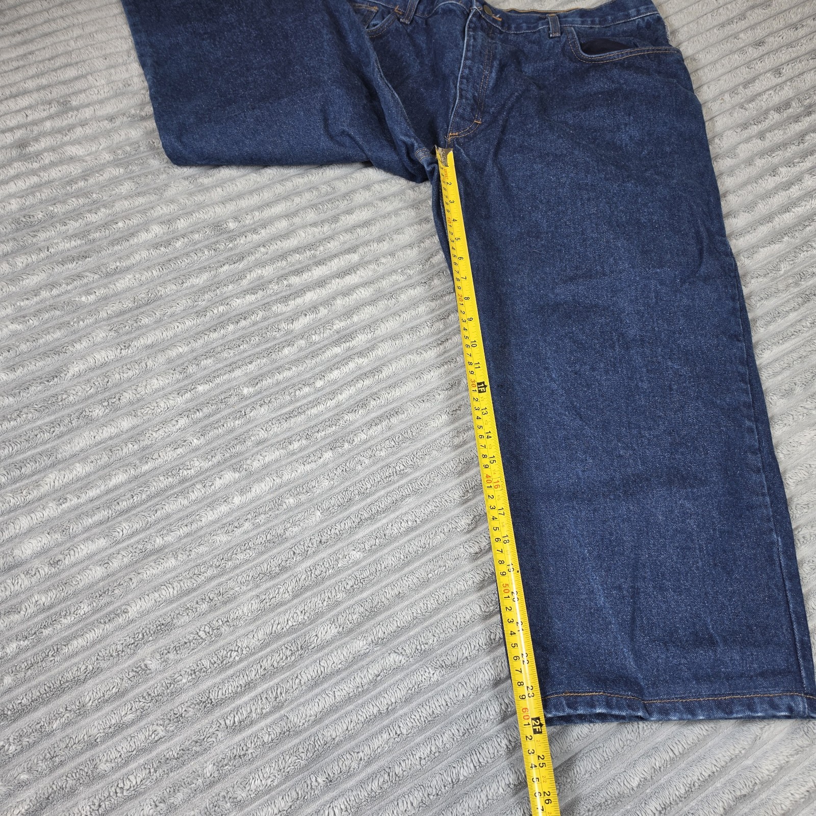 Tyndale FR Jeans Men 42×28 Blue Flame Resistant Cotton Arc F290T Denim blue