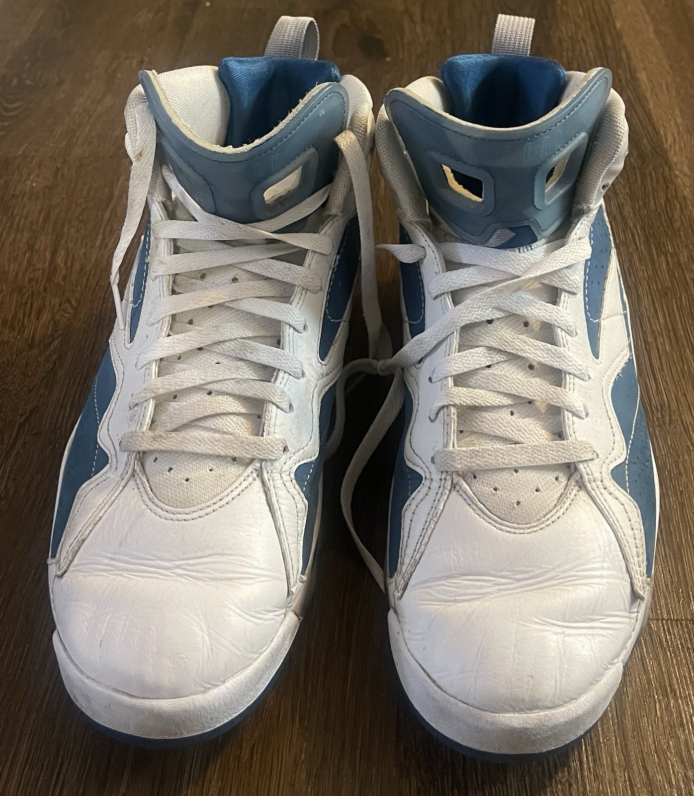 Nike Air Jordan MVP 678 White Industrial Blue French
