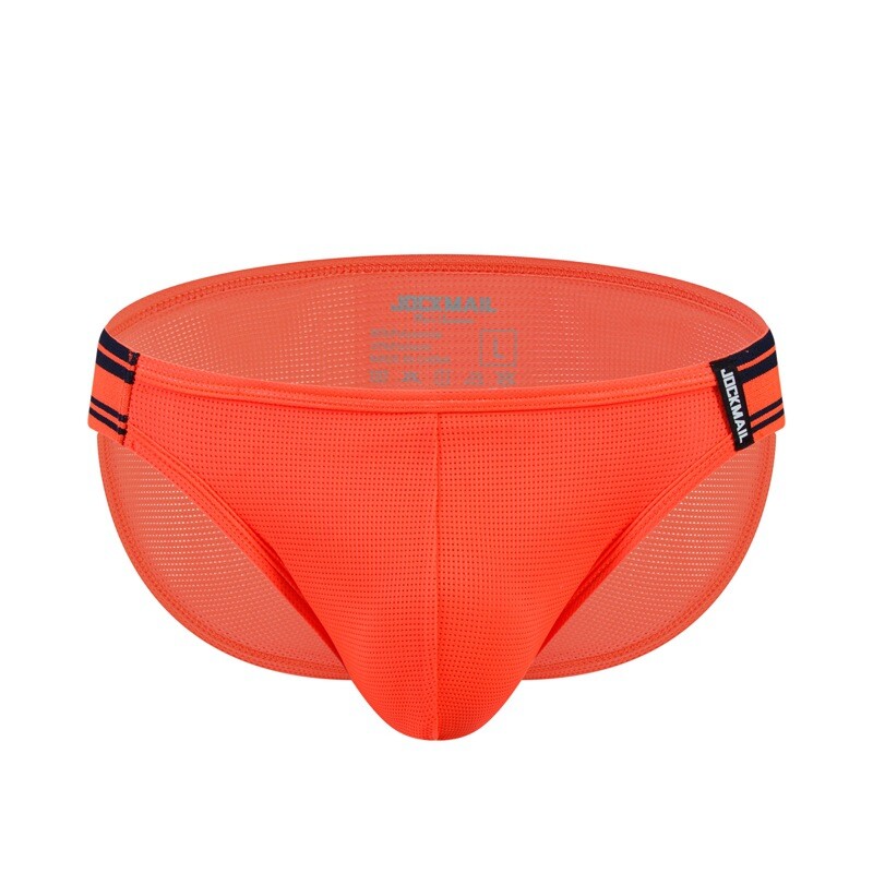 NEW JOCKMAIL Men’s Quick Drying Sports Fitness Briefs Mesh Breathable Underwear