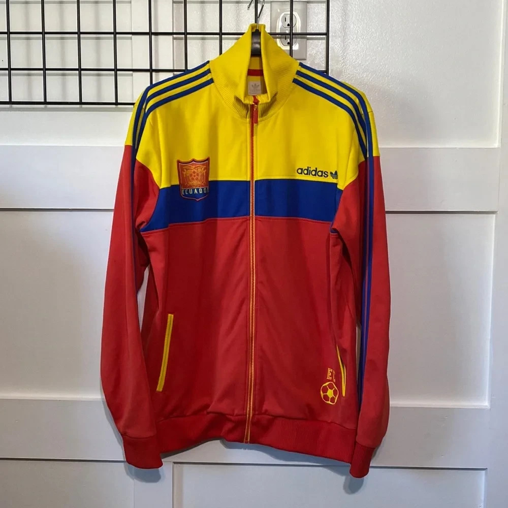 Men’s Adidas Originals Ecuador Football Track Jacket – 2006 FEF – 2XL