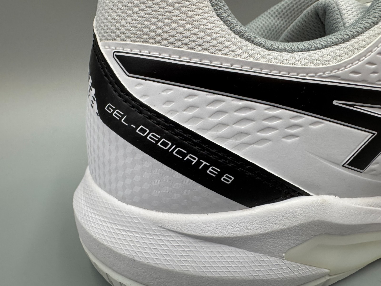 Men’s ASICS GEL-Dedicate 8 Tennis Pickleball Sneakers, White, Size 12 New w/Box