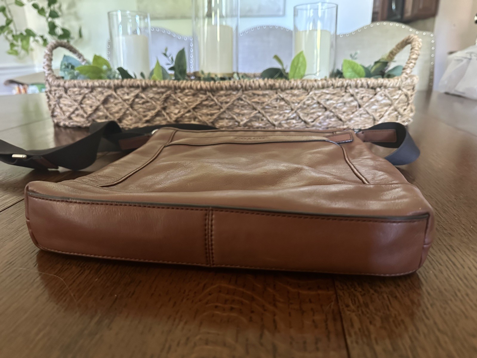 Coach Camden Leather Tech Crossbody Men’s Brown Messenger Bag – CLEAN & PRISTINE