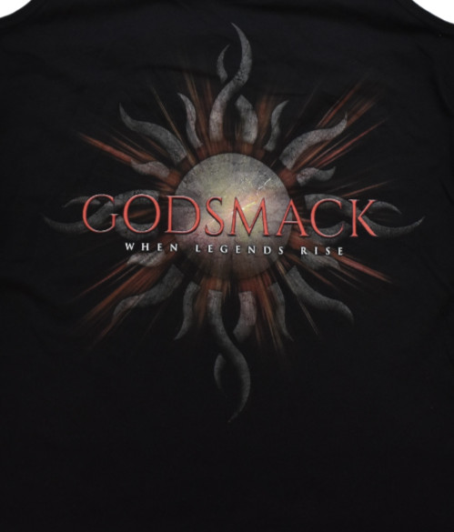 Godsmack When Legends Rise Sun Logo Womens Racerback Tank Top Shirt New Small