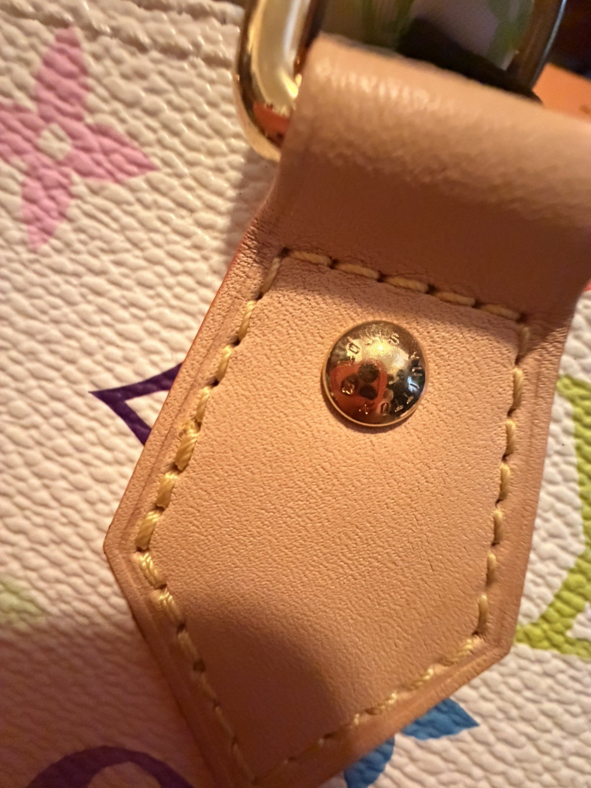 Louis Vuitton x Takashi Murakami 2025 Alma BB Purse Multicolor 04M0145000017
