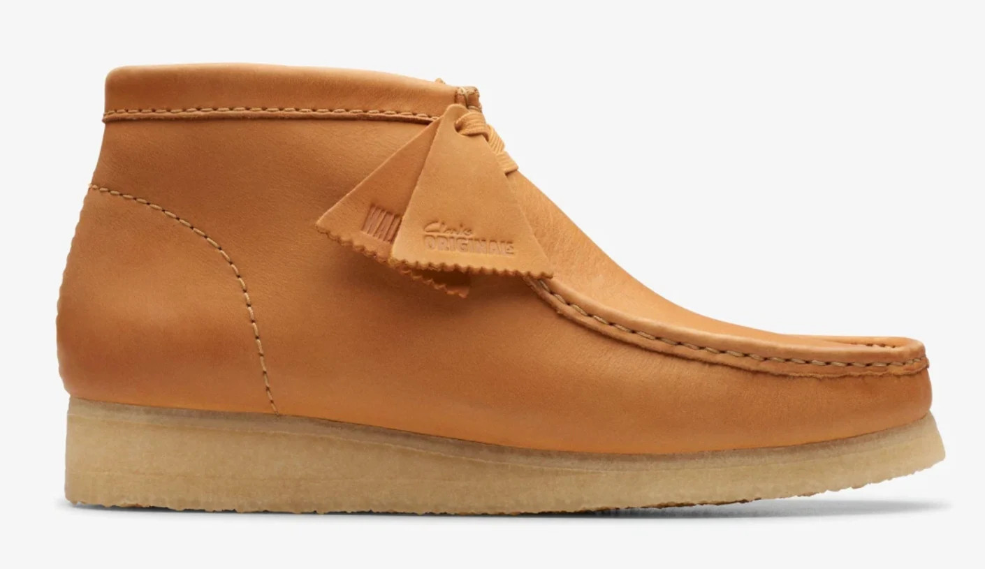 Clarks Wallabee Boot – 26176627 – Mid Tan Leather (SPECIAL PRICE)