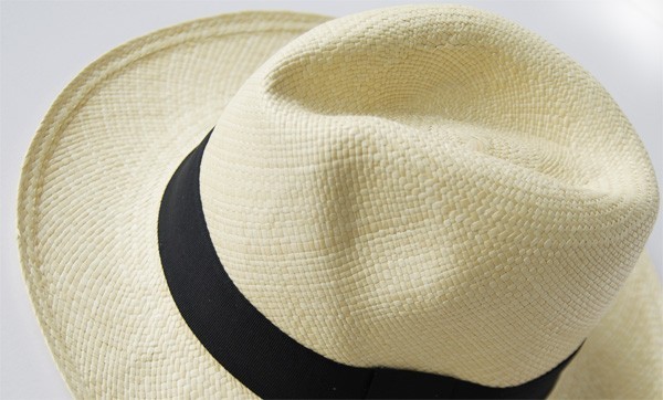 HANDWOVEN 100% GENUINE PANAMA HAT ECUADOR CLASSIC FEDORA TOQUILLA STRAW GIFT BOX