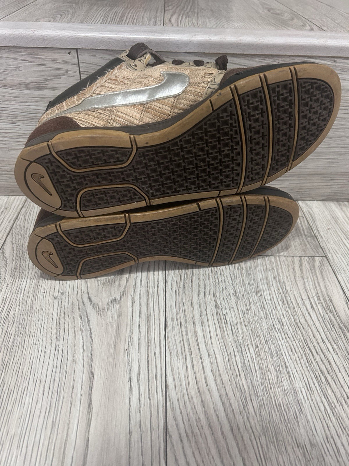 Nike 6.0 Mogan Mid Premium “Woody” Shoes Men’s U.S. Size 8 Brown Sneakers