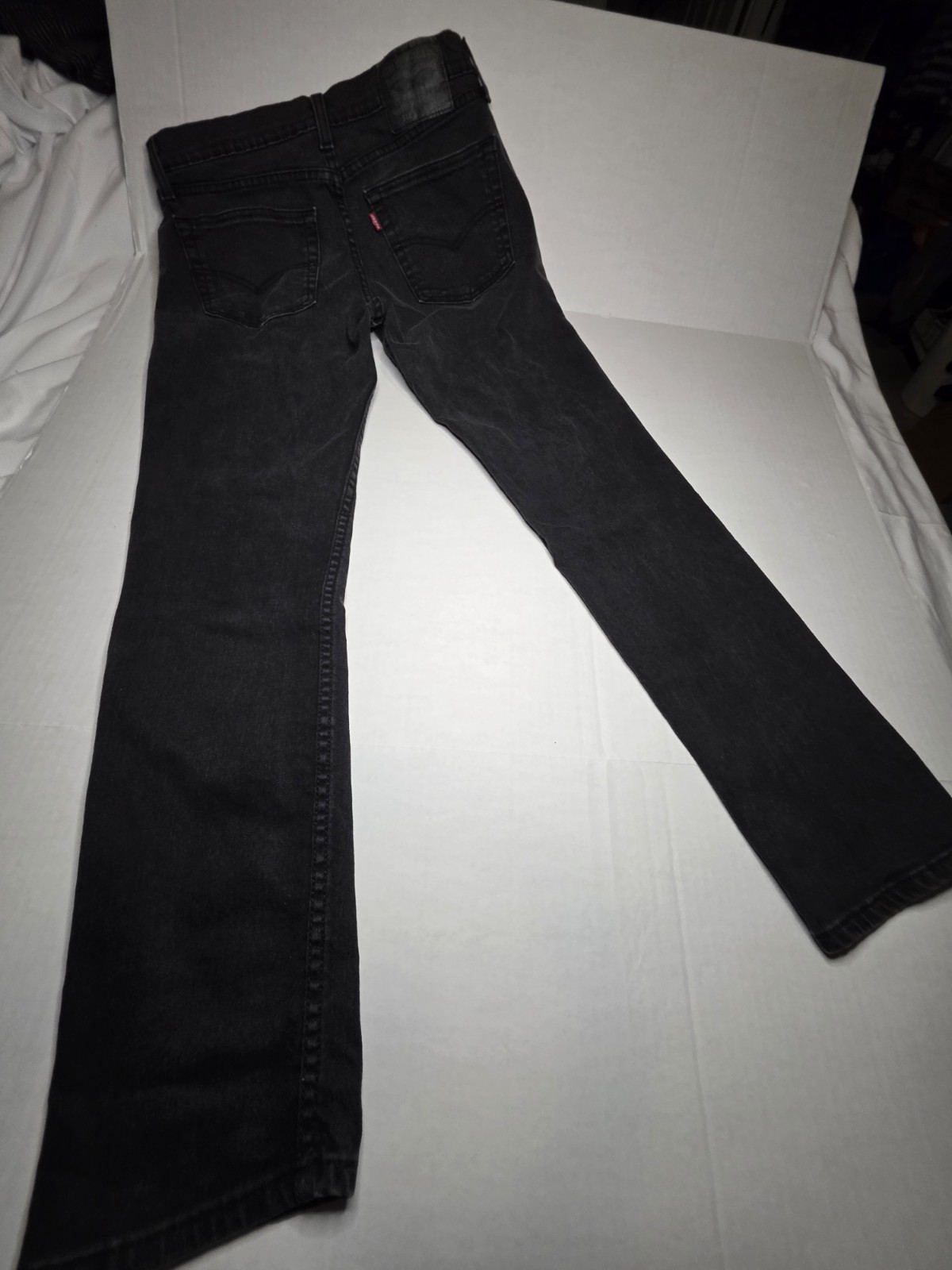 Levis 511 Slim Fit Jeans Mens 32×32 Black Native Cali Flex Denim 04511-1907