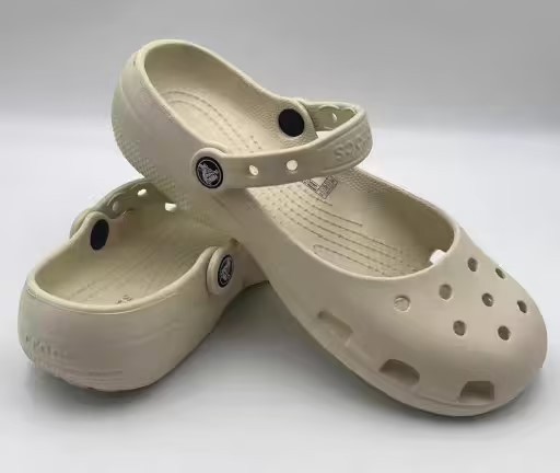 Womens Crocc Classic Leopard Print Ballet Flat Clog-Choose Color