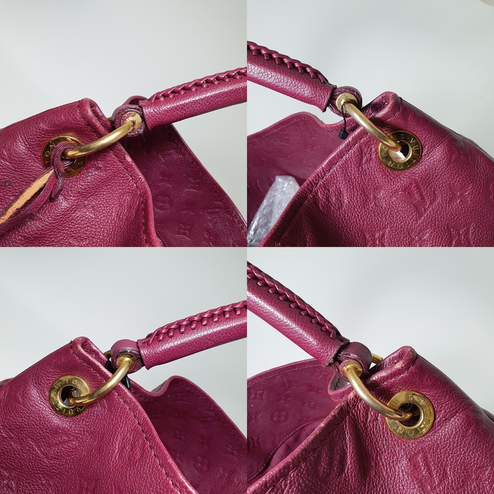 TARIFF FREE Authentic Louis Vuitton Artsy MM Empreinte M94047 Guaranteed CLA772