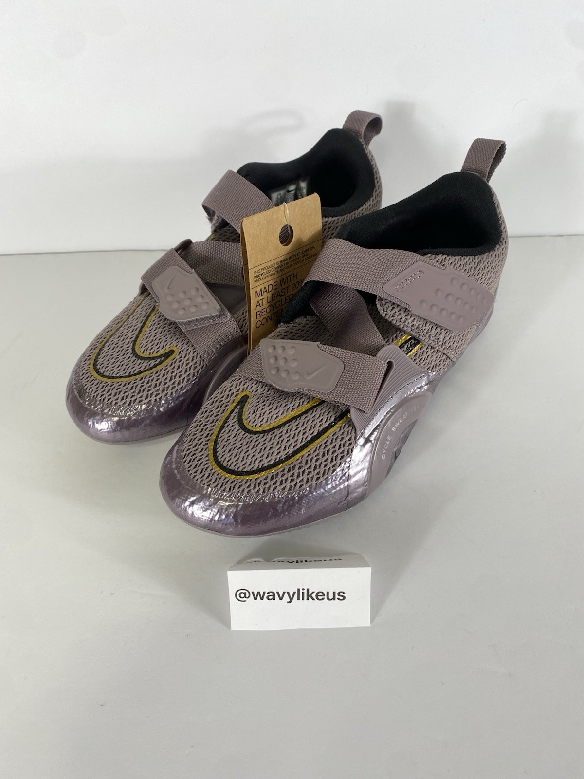 NIKE SuperRep Cycle 2 Next Nature Purple Smoke Size US 6.5 Women’s DQ4680-500