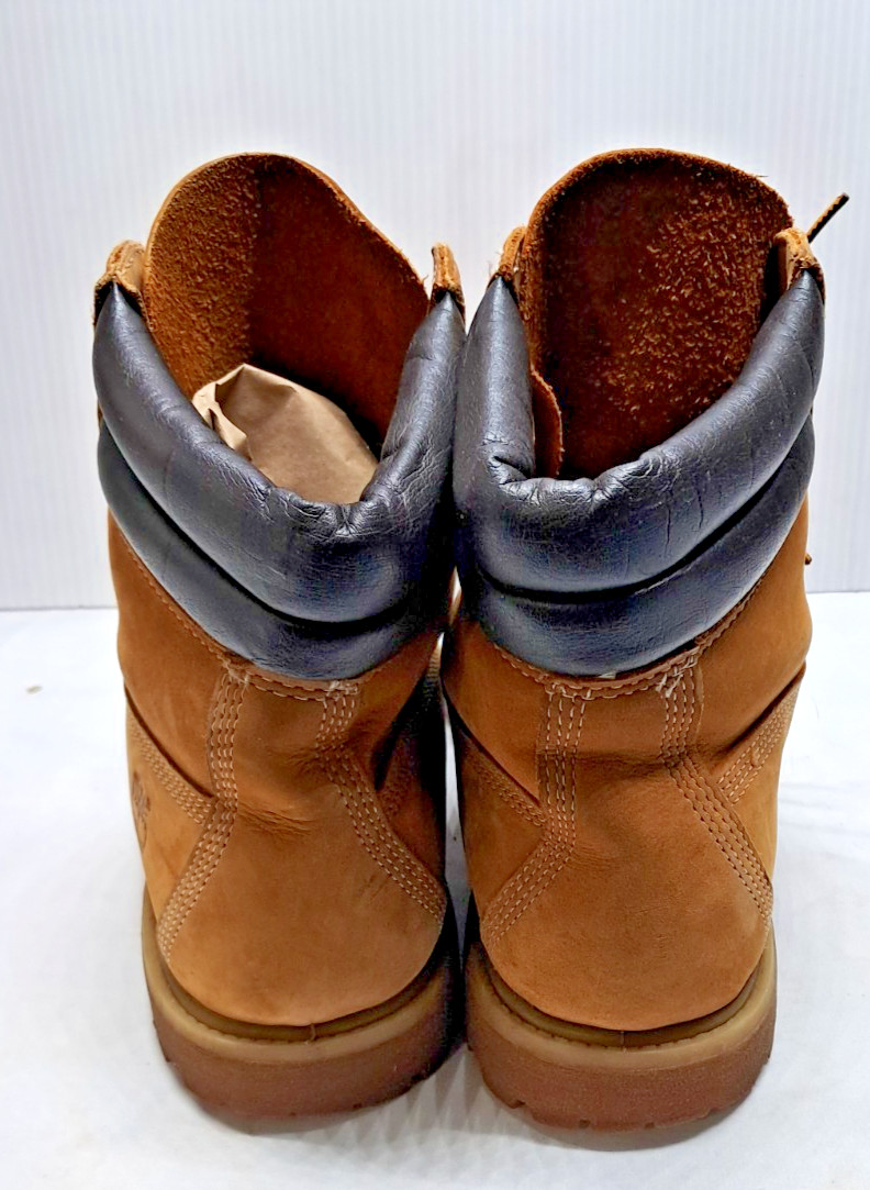 Timberland Waterville Nubuck Wheat Boots Double Collar Women’s Size 10 m