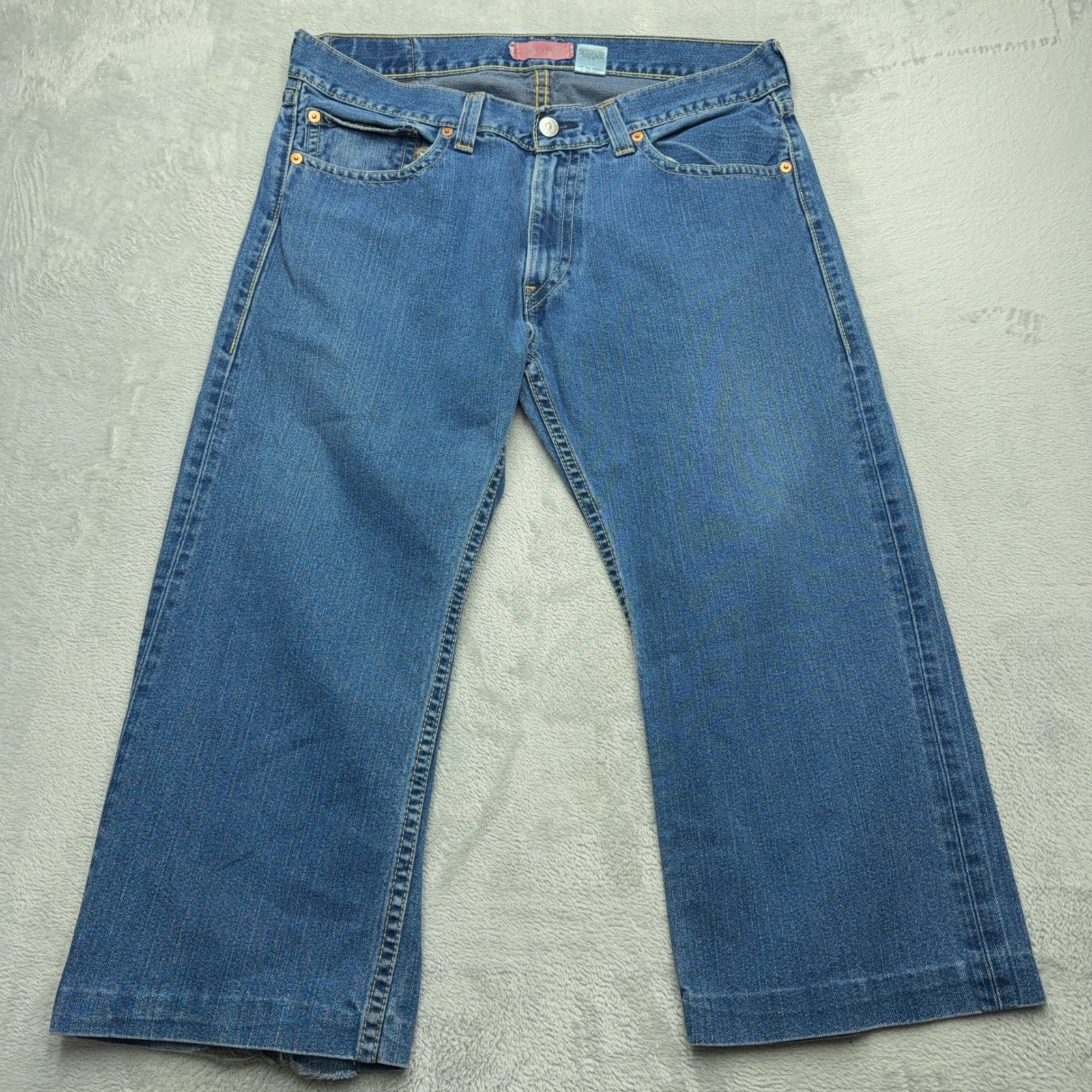 Levi’s Jeans Mens 38×30 (24″ Inseam) Blue Type 1 Real Loose Baggy Wide Leg Y2K