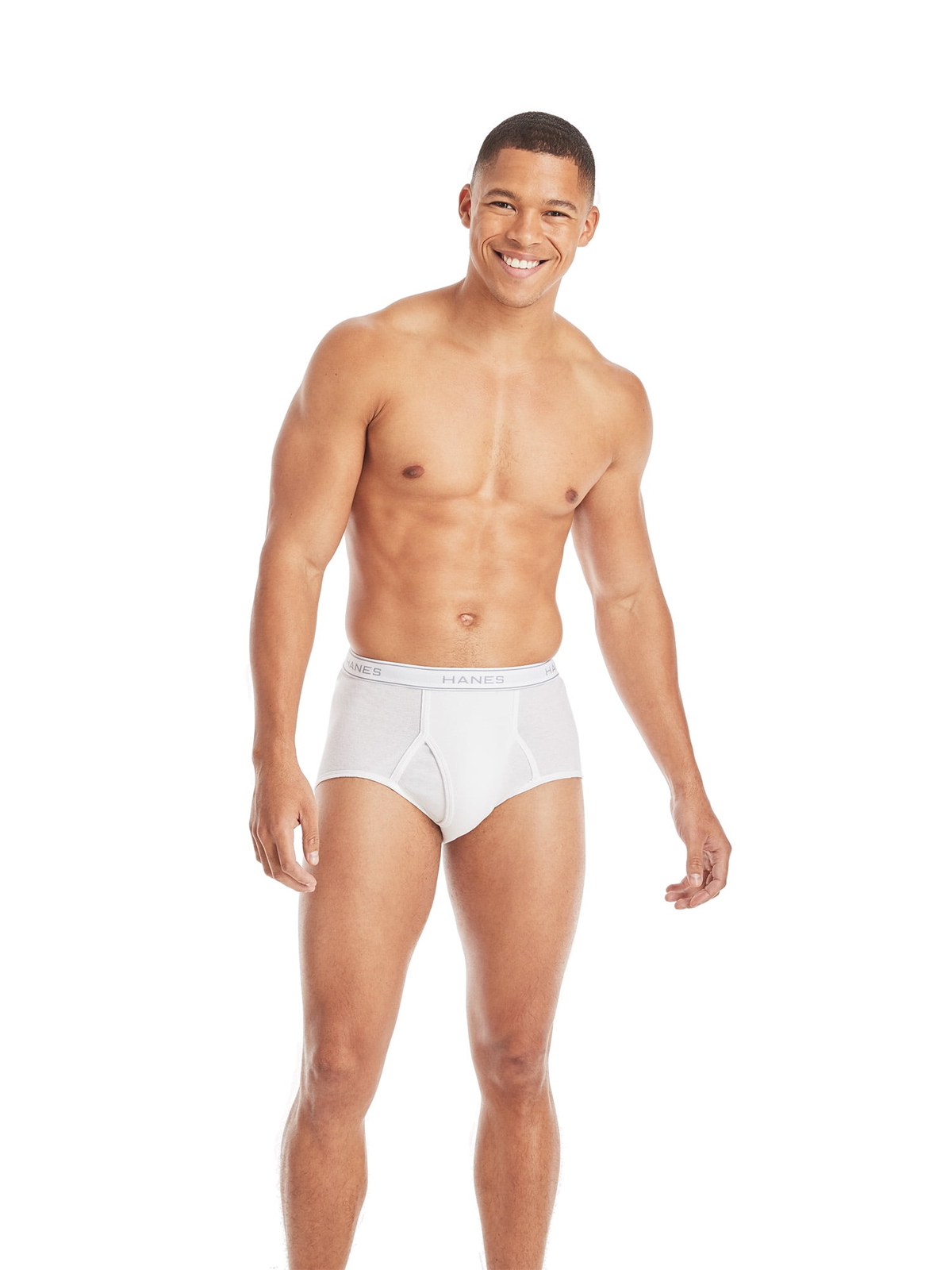 Men’s Value Pack White Briefs, 6 Pack