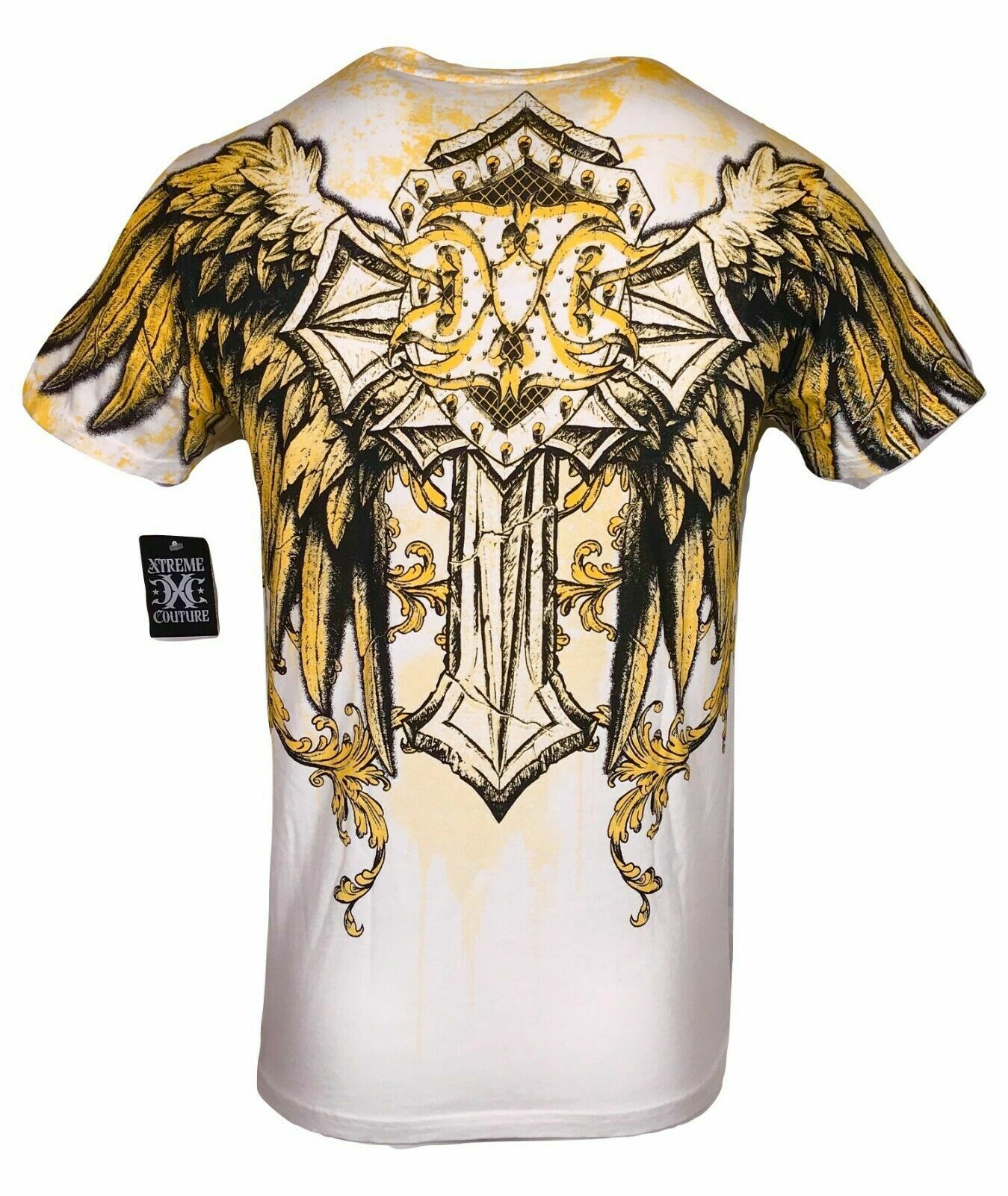 Xtreme Couture By Affliction Men’s T-Shirt SIREN Tattoo Biker MMA S-5X