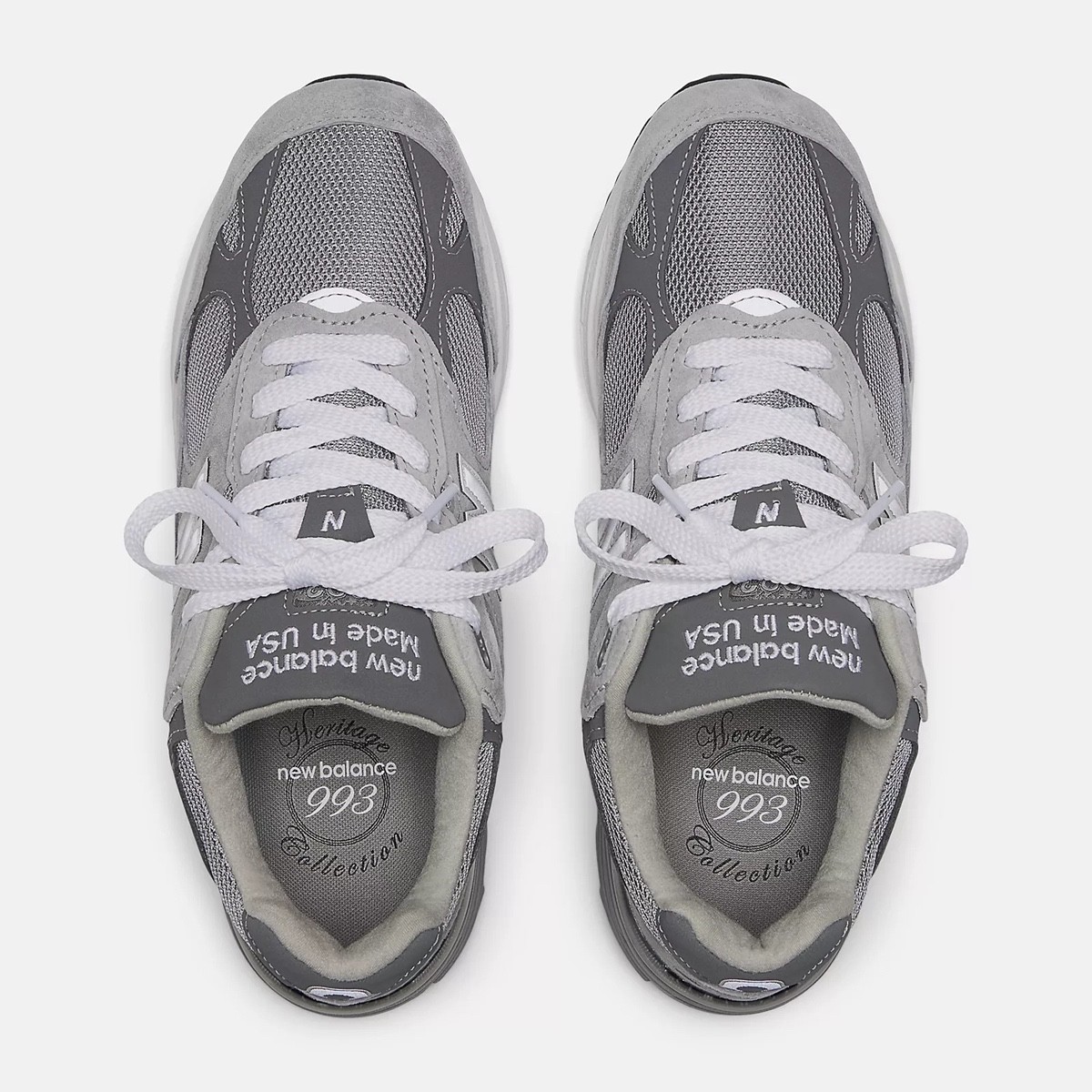 New Balance 993 ‘Grey White’ MR993GL Lifestyle Running Sneakers