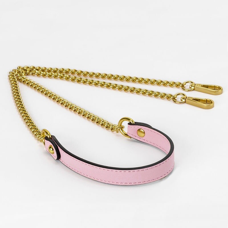 Metal Leather Chain Replacement Crossbody Shoulder Handbag Bag Strap 58CM-200CM