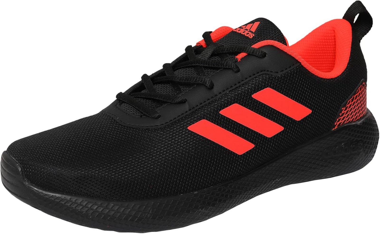 adidas Impulse Syn 3.0 Men’s Low Top Lace-Up Sneakers Black/Red