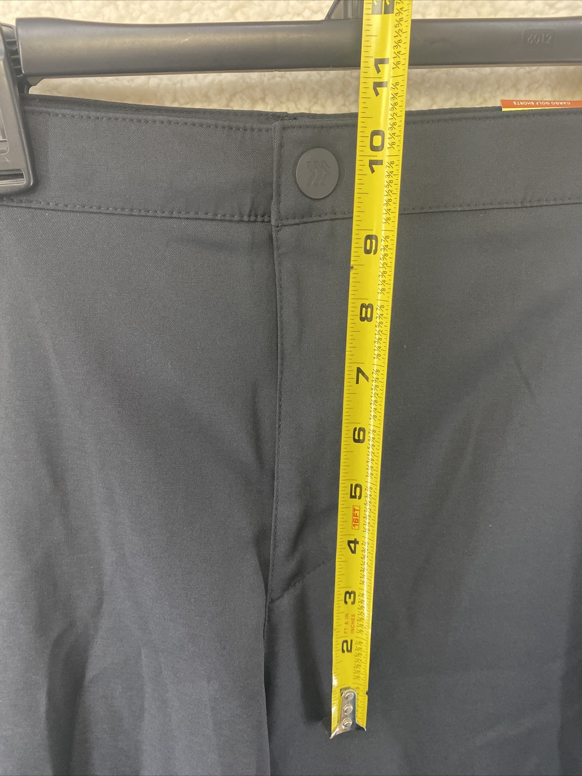 All in Motion Quick Dry UPF 50 Moisture Wicking Cargo Golf Shorts Black Size 40