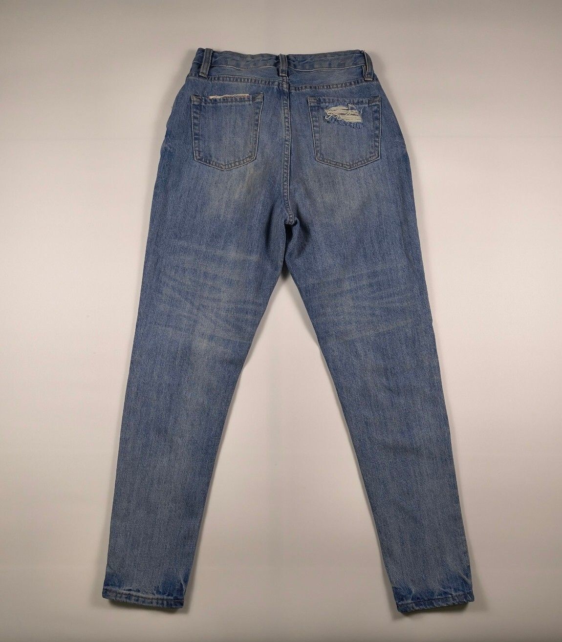 Angel Kiss High-Rise Distressed Mom Jeans Size 5