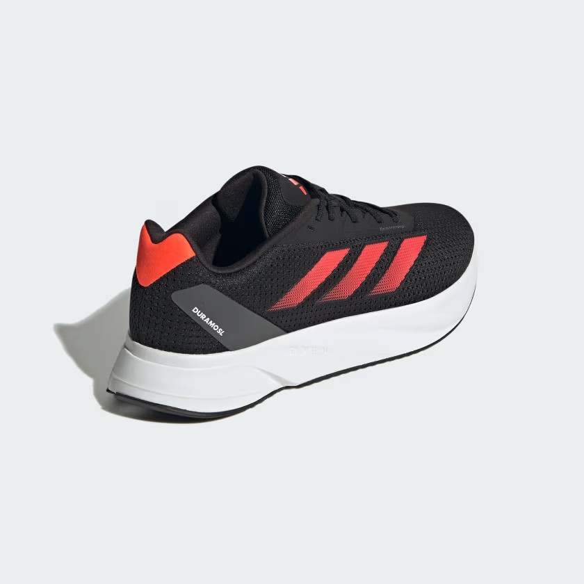 ADIDAS – Men’s Duramo SL Shoes – SIZE: 9.5 – Black/Red/Grey ***NEW IN THE BOX