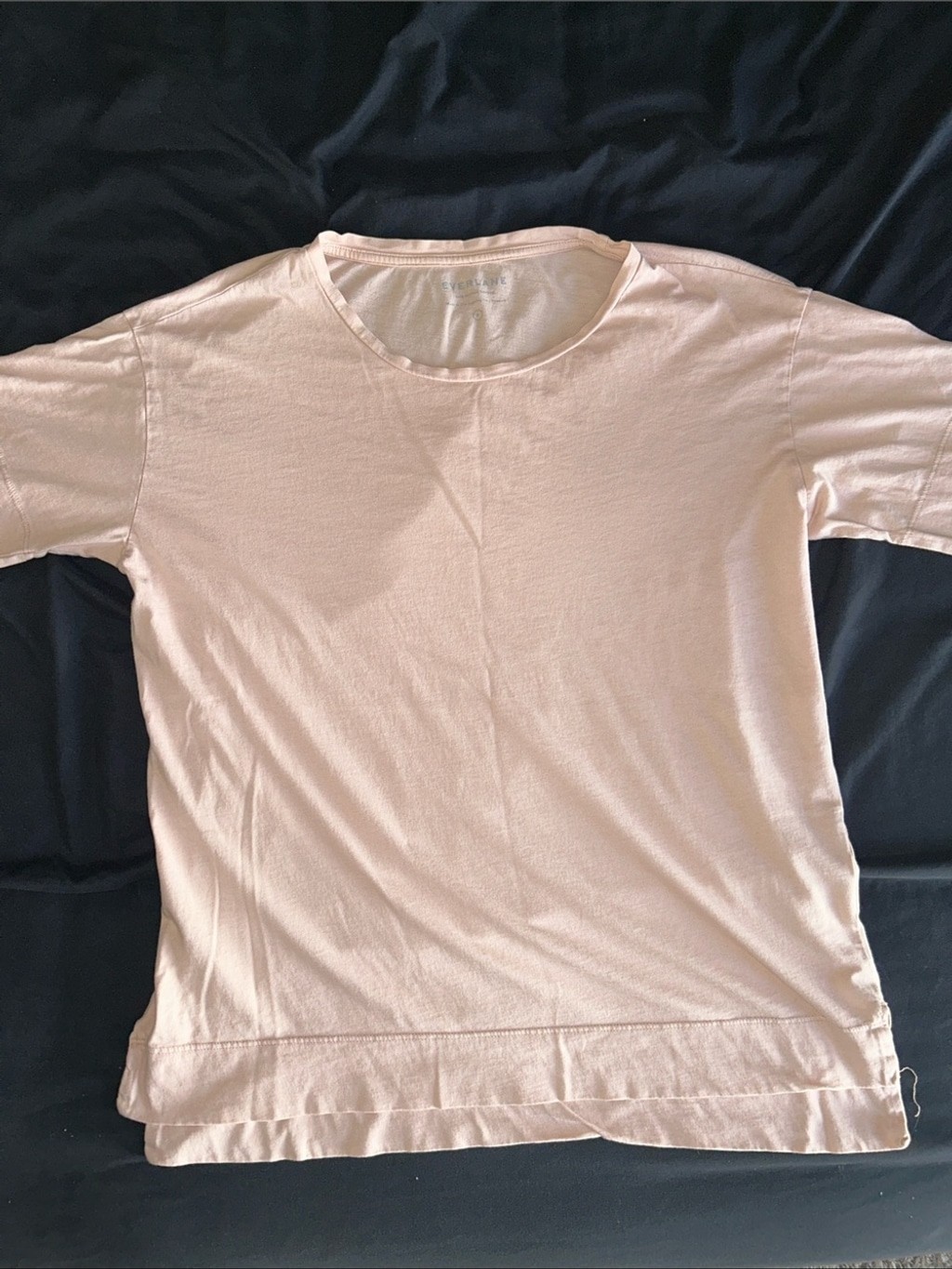 Everlane Supima Cotton Light Pink Crewneck Tee Women’s Small