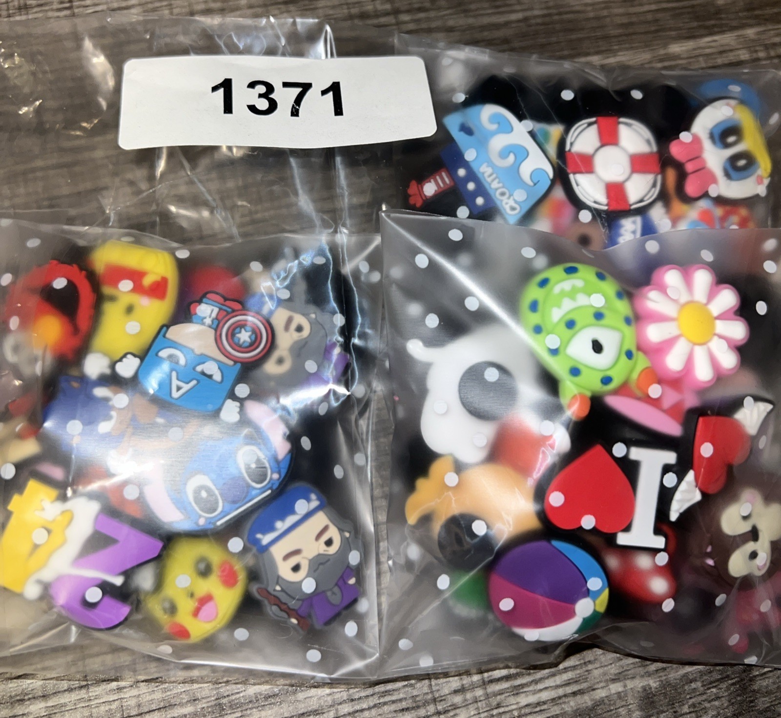 Croc Charms Lot Of 96 Random Mixed Pop Culture Shoe Charms Kids Adults Jibbitz