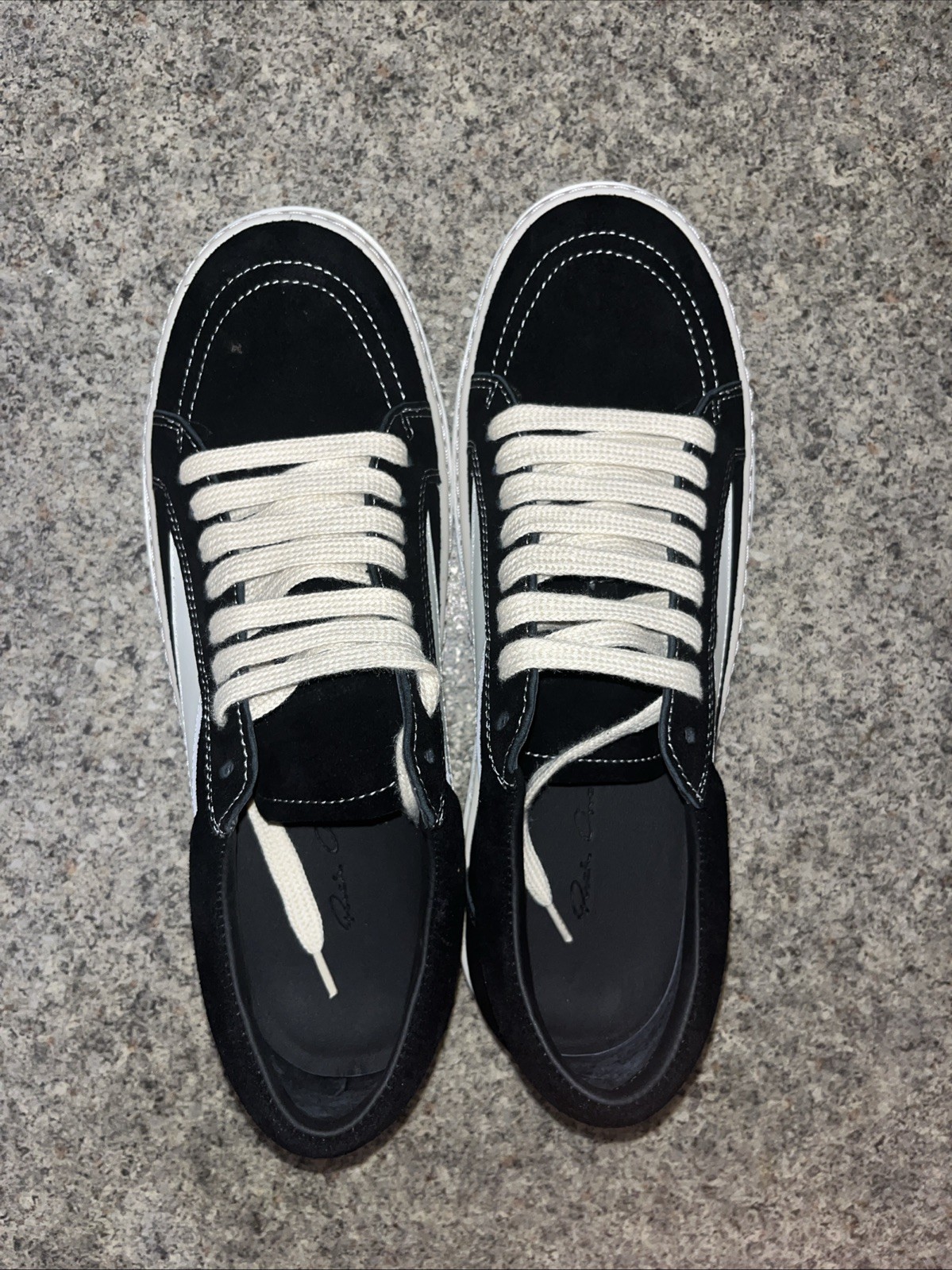 Vintage Full-Grain Leather-Trimmed Suede and Rubber Sneakers