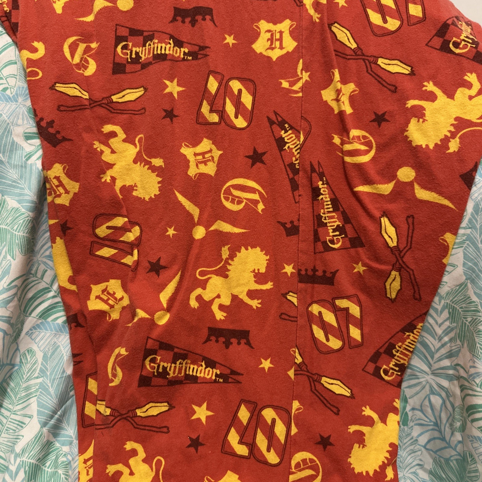 Harry Potter Gryffindor Pajama Pants by Hot Topic Women’s 4XL Red & Yellow