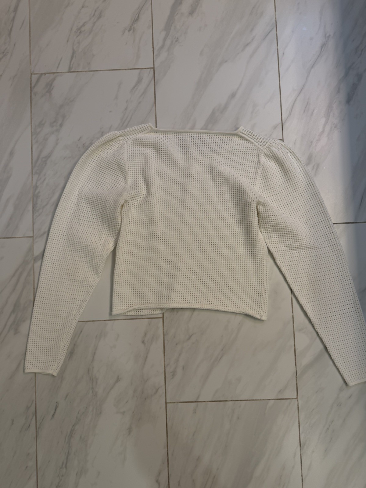 Wilfred Free Sweater Womens Medium White Knit Aritzia Casual