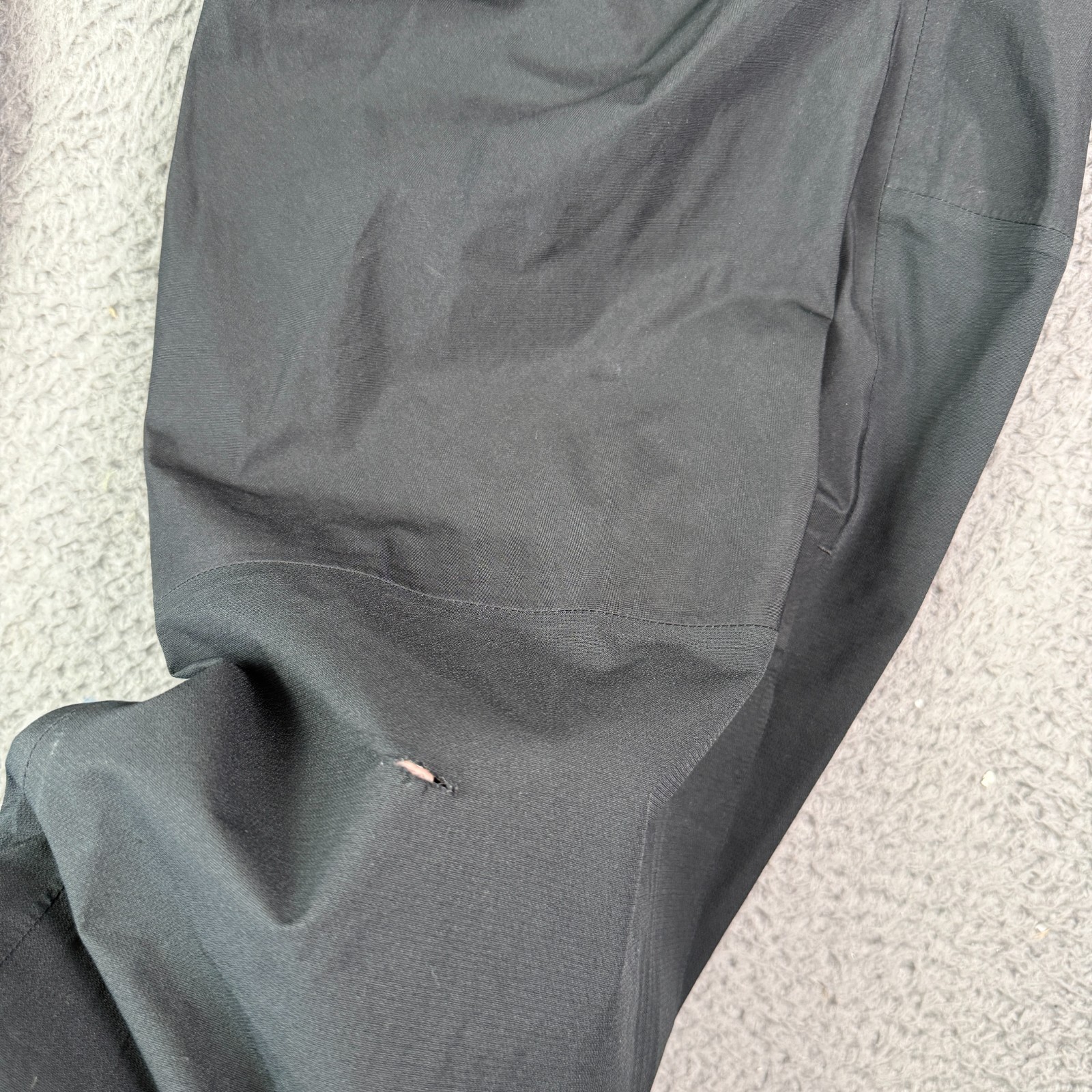 REI Co-op Rain Pants Mens XL Black GORE-TEX Waterproof Hiking Elastic