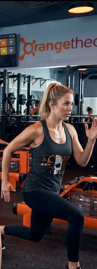 Orangetheory Fitness Hell Week 2023 Women’s Racerback Tank Top – Size M (Medium)