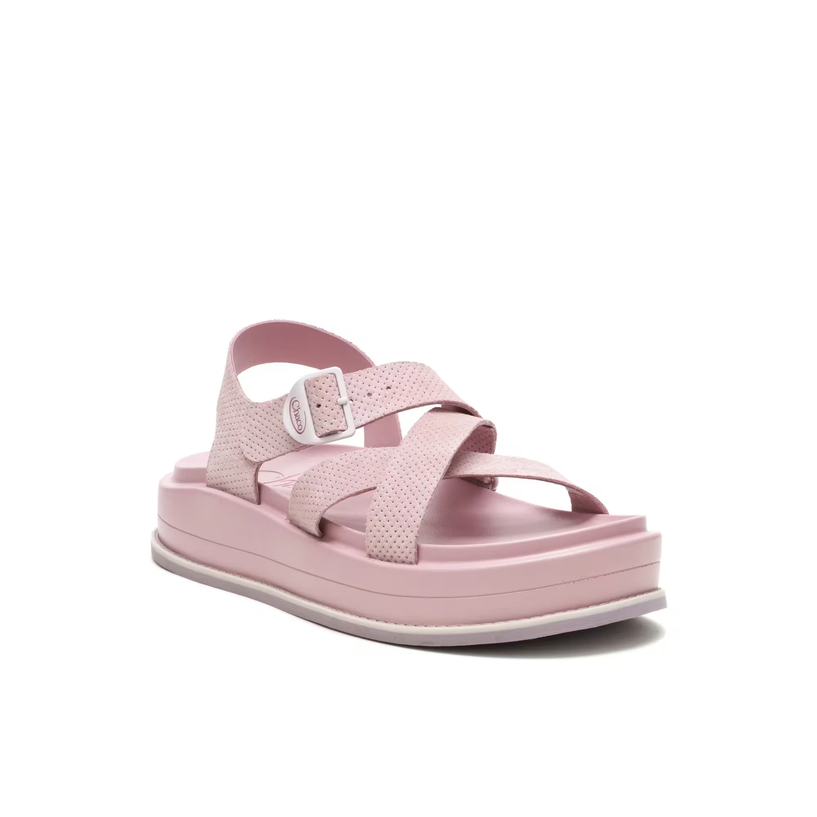 Chaco Women Townes Suede Midform Sandal Shoes