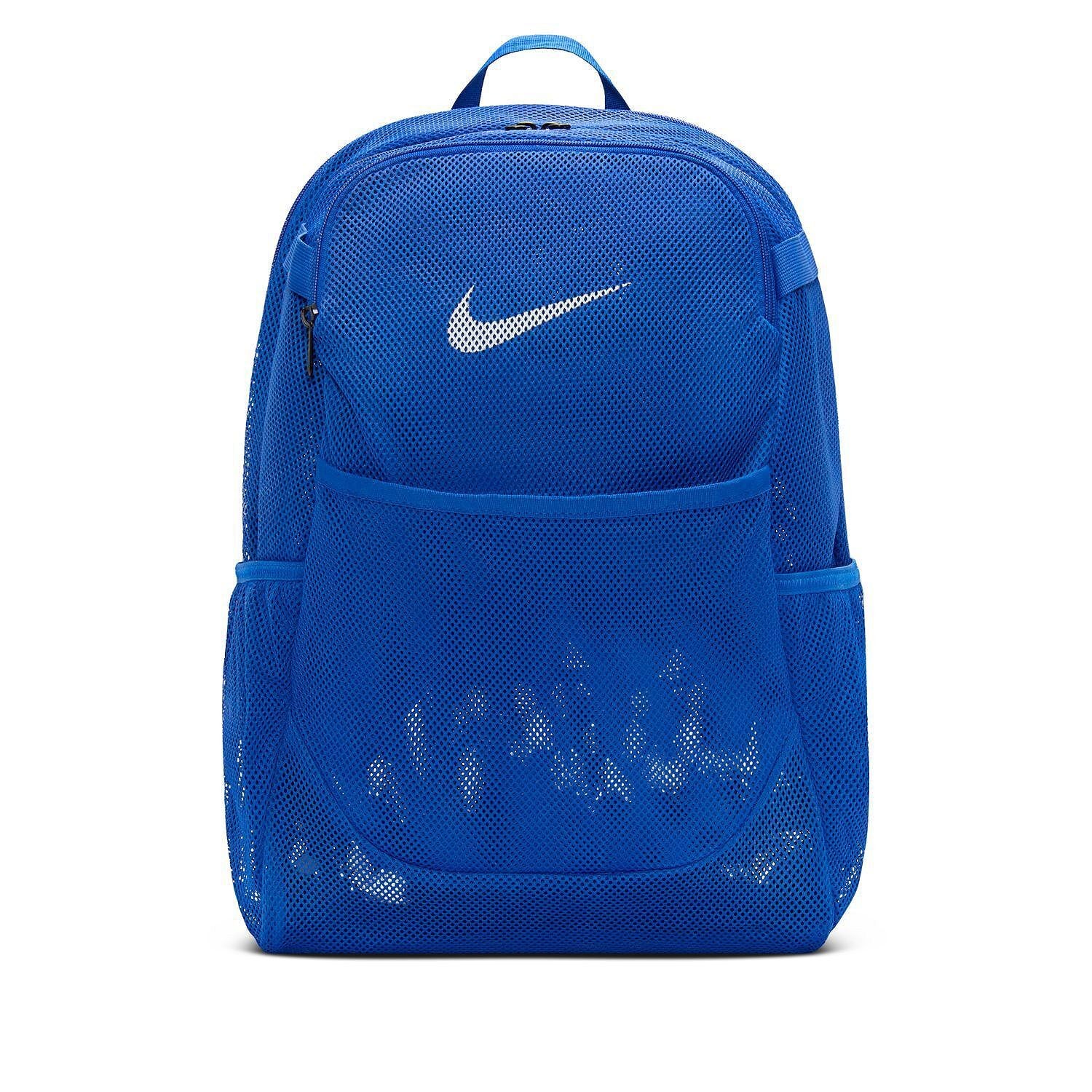 Nike Brasilia Mesh Training Backpack One Size Blue White New BA6050-480