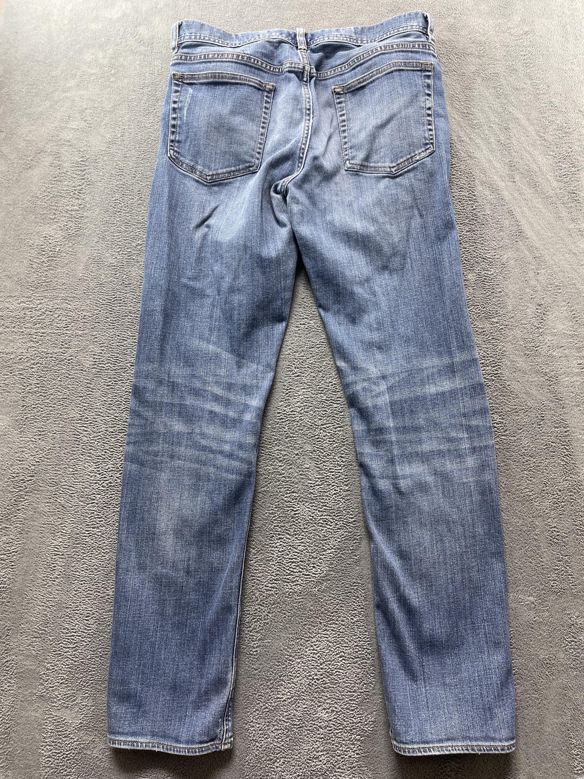 J.Crew The Sutton Jeans Mens 32×34** Blue Med Wash Slim Straight Stretch Denim