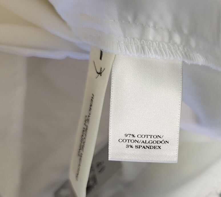 NWT Ann Taylor Crisp white Board Walk Bermuda walking women’s Shorts