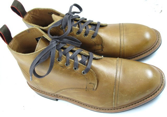 NEW Allen Edmonds “PATTON” WEATHERPROOF Chromexcel Boots 10.5 E Pecan (754N)