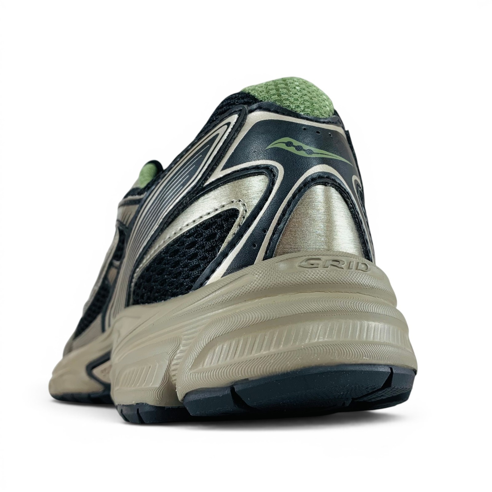 Saucony Ride Millennium Disrupt Olivine Black Sneakers Men’s Shoes S70812-80