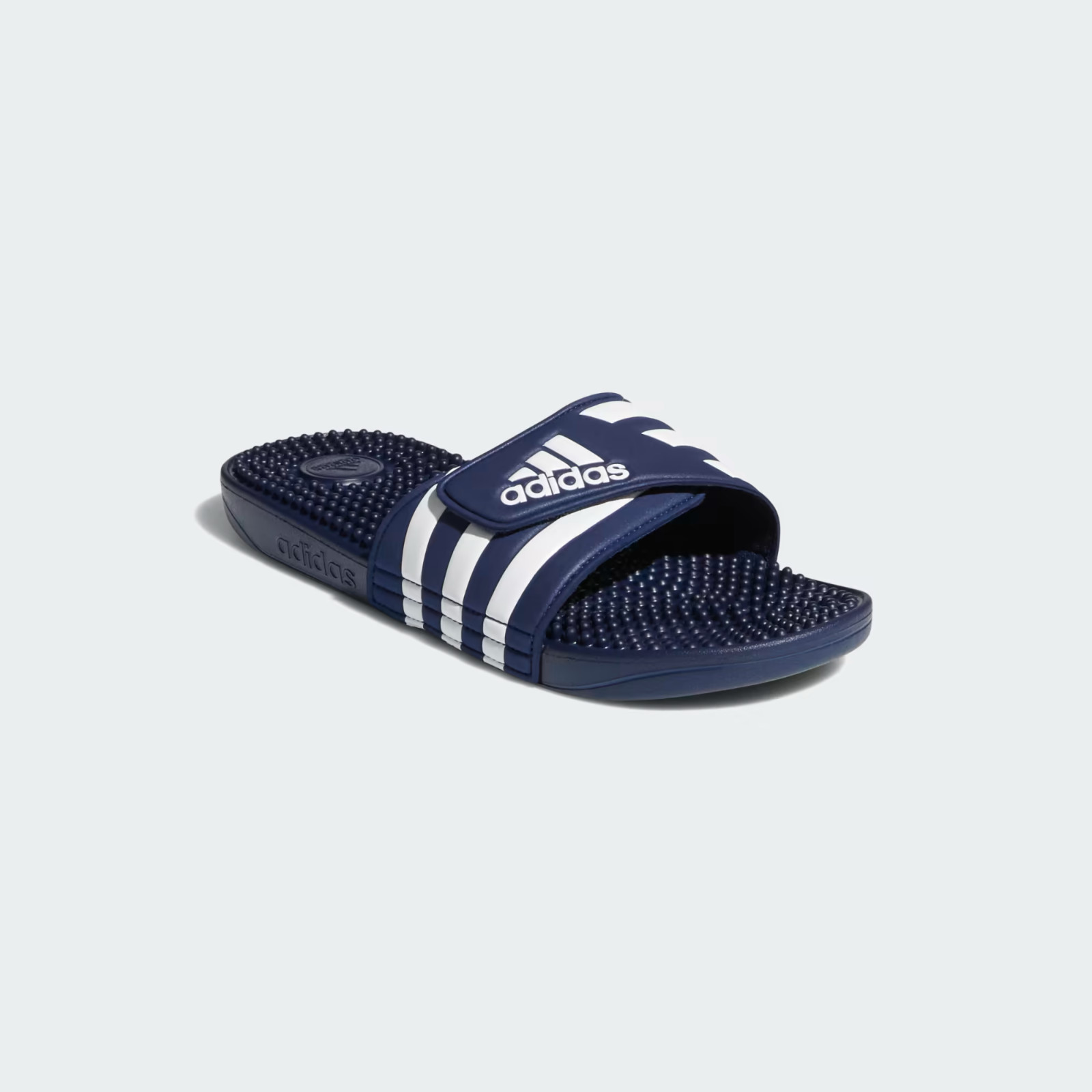 Adidas Adissage Men’s Slide Sandals Dark Blue/White Size: 11